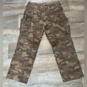 New Vintage NB Twill Cargo Pants Camouflage green size 38/32
